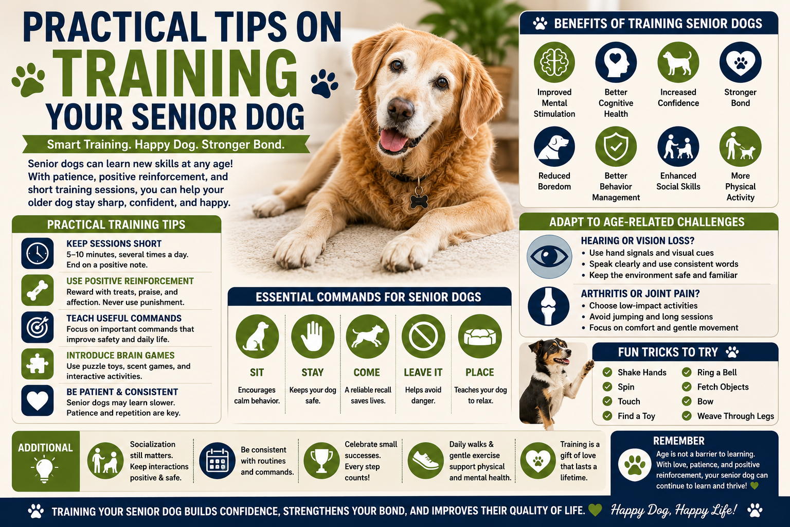 Practical Tips on Training Your Senior Dog: A Complete Guide for Older Dogs